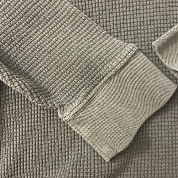 Arizona Jean Co. Gray Hooded Shirt | Heavyweight Cotton | Size Medium - Picture 6 of 12